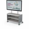 Mooreco Compass Cabinet Maxi H1 With TV Mount Cool Grey 55.9in H x 42in W x 19.2in D A3A1B1D1A0